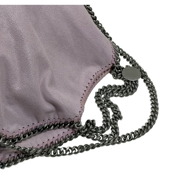 Stella McCartney Shaggy Deer Falabella Tote Bag Pink - Picture 4 of 9